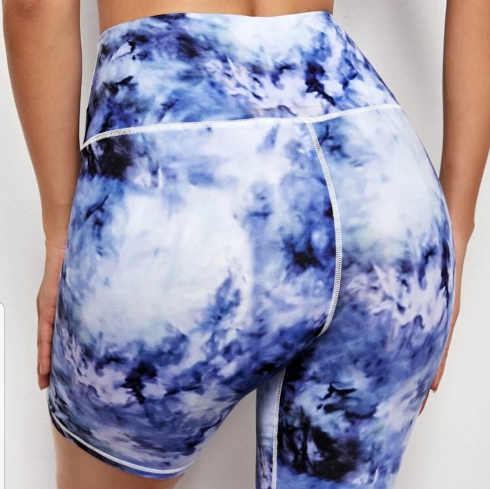 ●SOLD OUT●NEW TYE-DYE BIKER SHORTS - Picture 5 of 5